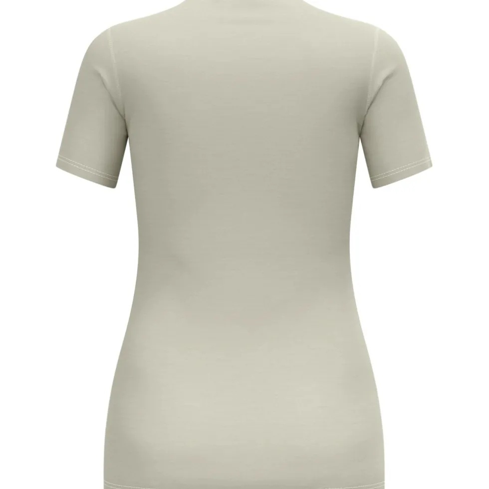 Odlo Natural Merino 160 Hemd met Korte Mouwen Dames - agate gray
