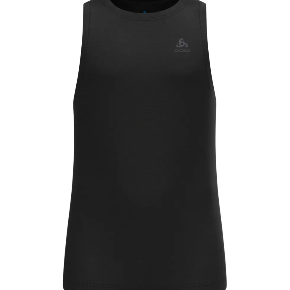 Odlo Natural Merino 160 Hemd zonder Mouwen Heren - zwart