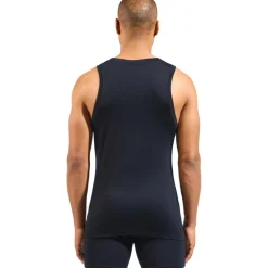 Odlo Natural Merino 160 Hemd zonder Mouwen Heren - zwart