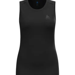 Odlo Natural Merino 160 Hemd zonder Mouwen Dames - zwart