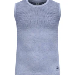 Odlo Performance Light Rain-Dye mouwloze Base Layer Heren - skipper blue