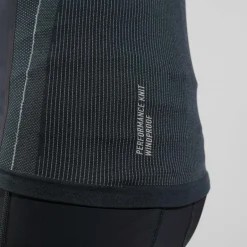 Ondershirts < Odlo Performance Windshield Light Fietsondertop met Lange Mouwen Heren - zwart - concrete grey