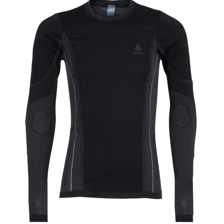 Ondershirts < Odlo Performance Windshield Light Fietsondertop met Lange Mouwen Heren - zwart - concrete grey