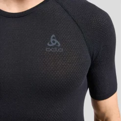 Ondershirts|Baselayers < Odlo Perforance Woo 140 eae Hed et Korte ouwen Heren - zwart