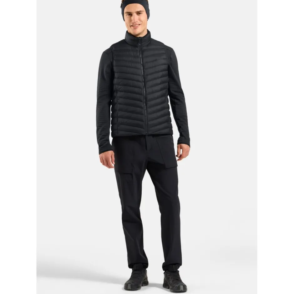 Jassen & Vesten < Odlo X-Ap Opvouwbare Donbodywarer Heren - zwart