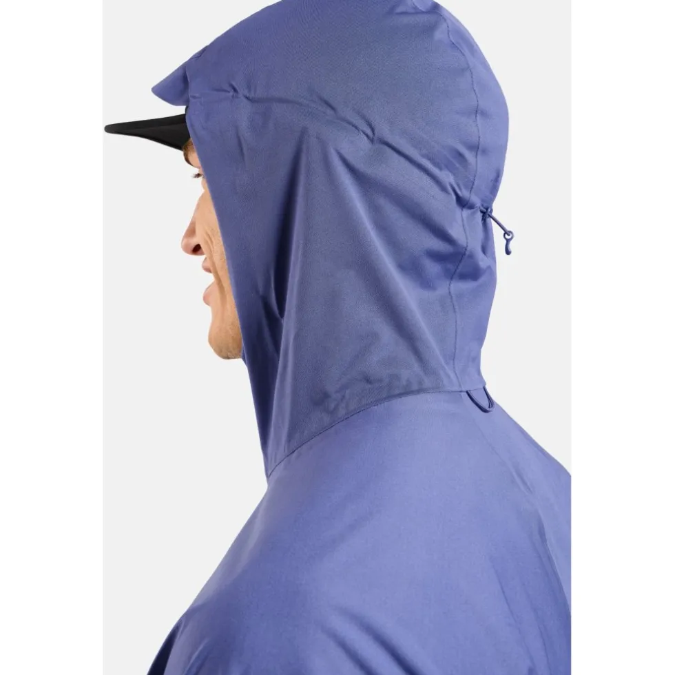 Odlo X-Alp Performance Knit Waterdichte Hardloopjack Heren - skipper blue