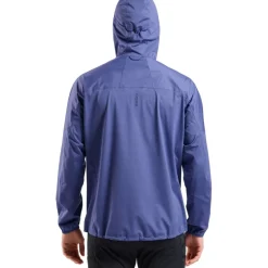 Odlo X-Alp Performance Knit Waterdichte Hardloopjack Heren - skipper blue