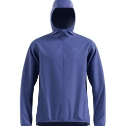 Odlo X-Alp Performance Knit Waterdichte Hardloopjack Heren - skipper blue