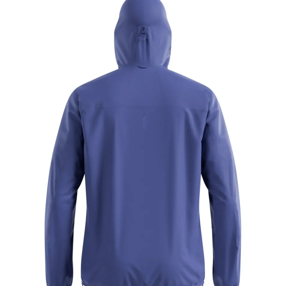 Odlo X-Alp Performance Knit Waterdichte Hardloopjack Heren - skipper blue
