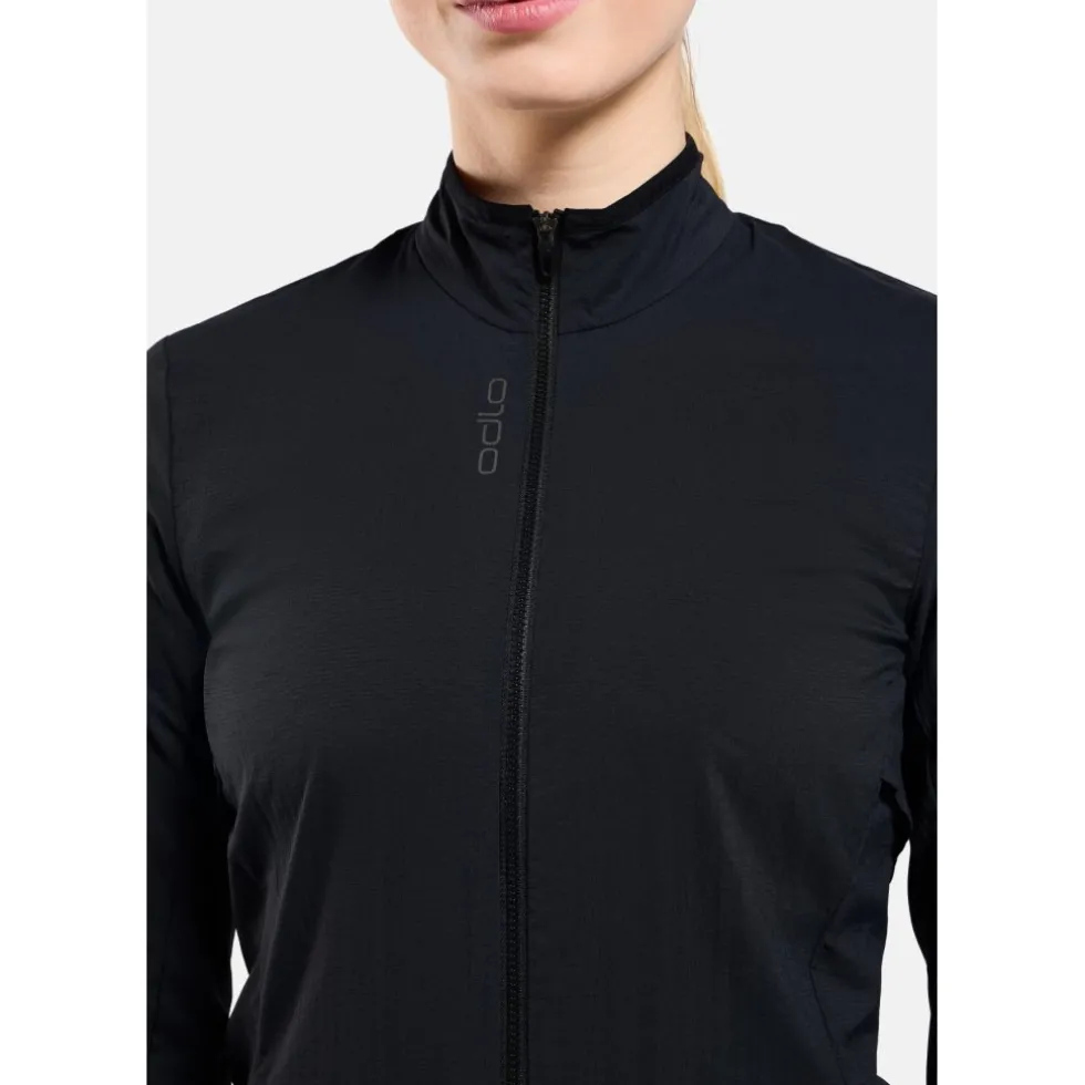 Odlo Zeroweight Winddicht Fietsjack Dames - zwart