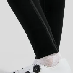 Odlo Zeroweight X-Warm Fietsbroek met Bretels Dames - zwart