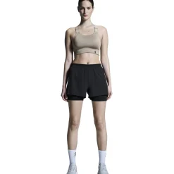 Broeken & Rokken < On Running On 3" Perforance 2/1 Hardoophort Dae - Zwart