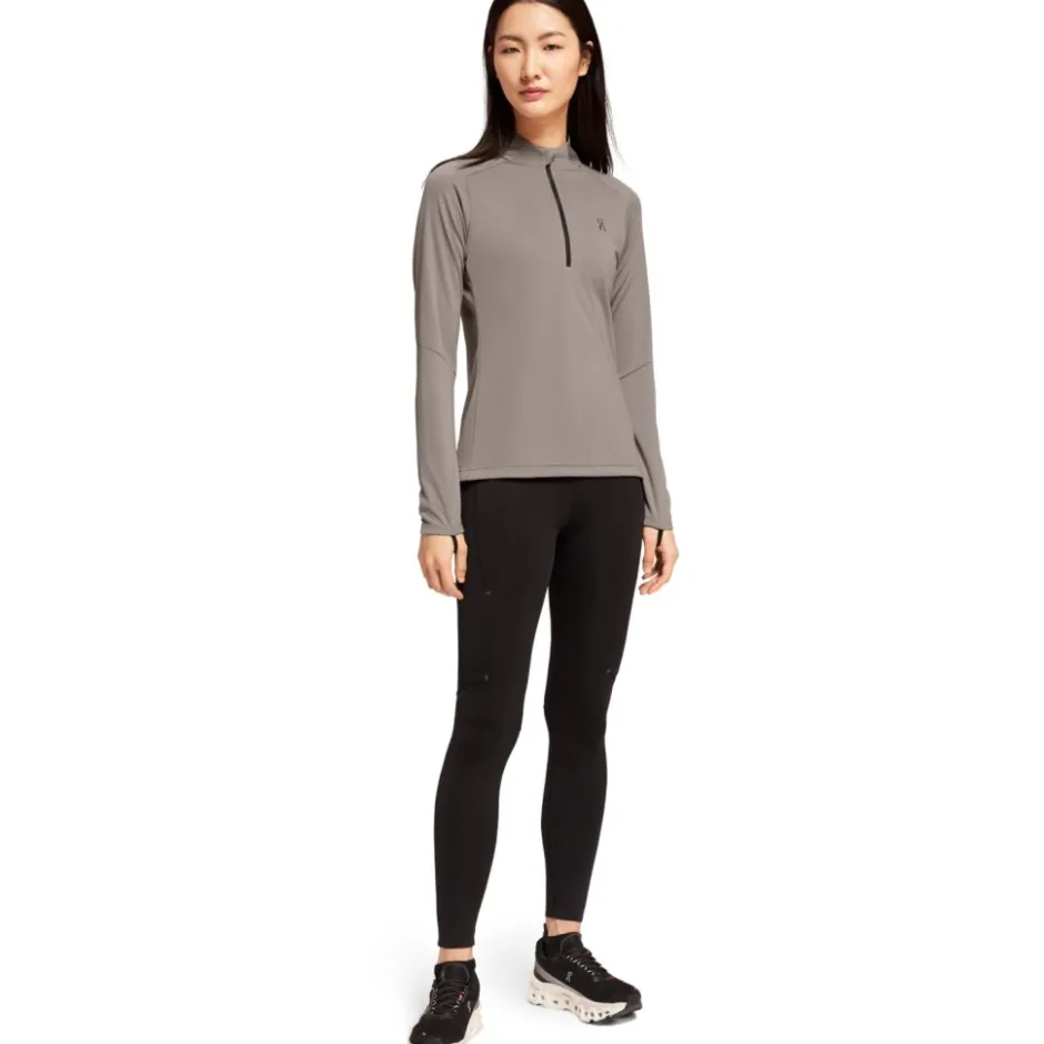 T-Shirts En Tops|Shirts & Midlayers < On Running On Cimate Shirt met ange Mouwen Dames - Cinder