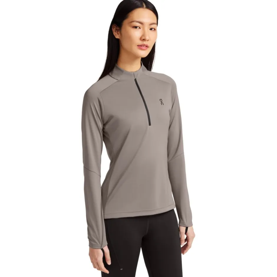 T-Shirts En Tops|Shirts & Midlayers < On Running On Cimate Shirt met ange Mouwen Dames - Cinder