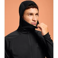 On Climate Zip Hoodie - Heren Hardloopjack - Zwart