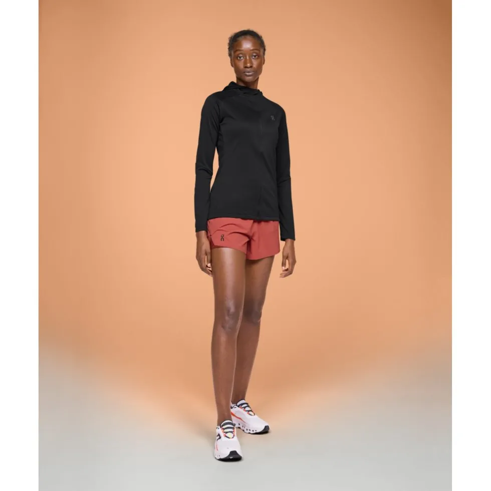 On Climate Zip Hoodie Hardloopjack Dames - Zwart