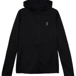 On Climate Zip Hoodie Hardloopjack Dames - Zwart