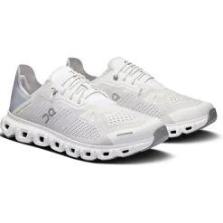 On Cloud 6 Coast Sneakers Dames - White | Glacier