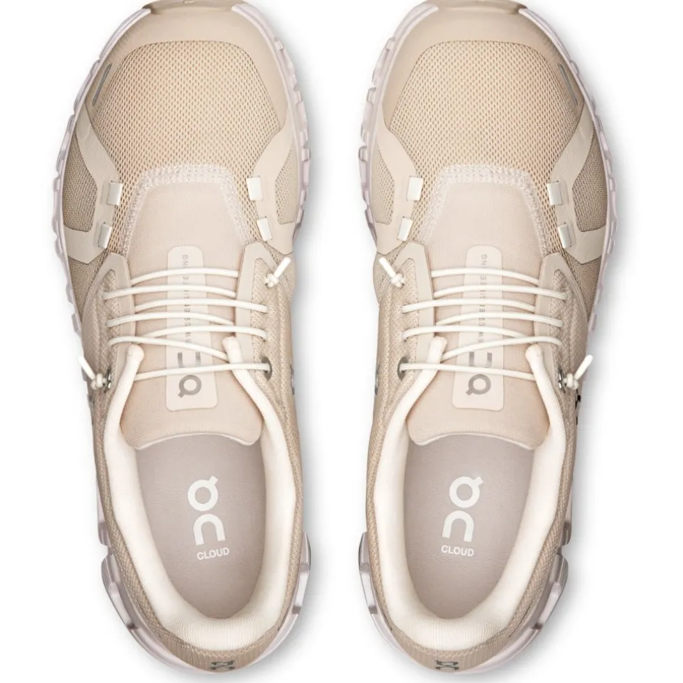 On Cloud 6 Schoenen Dames - Breed - Pearl | White