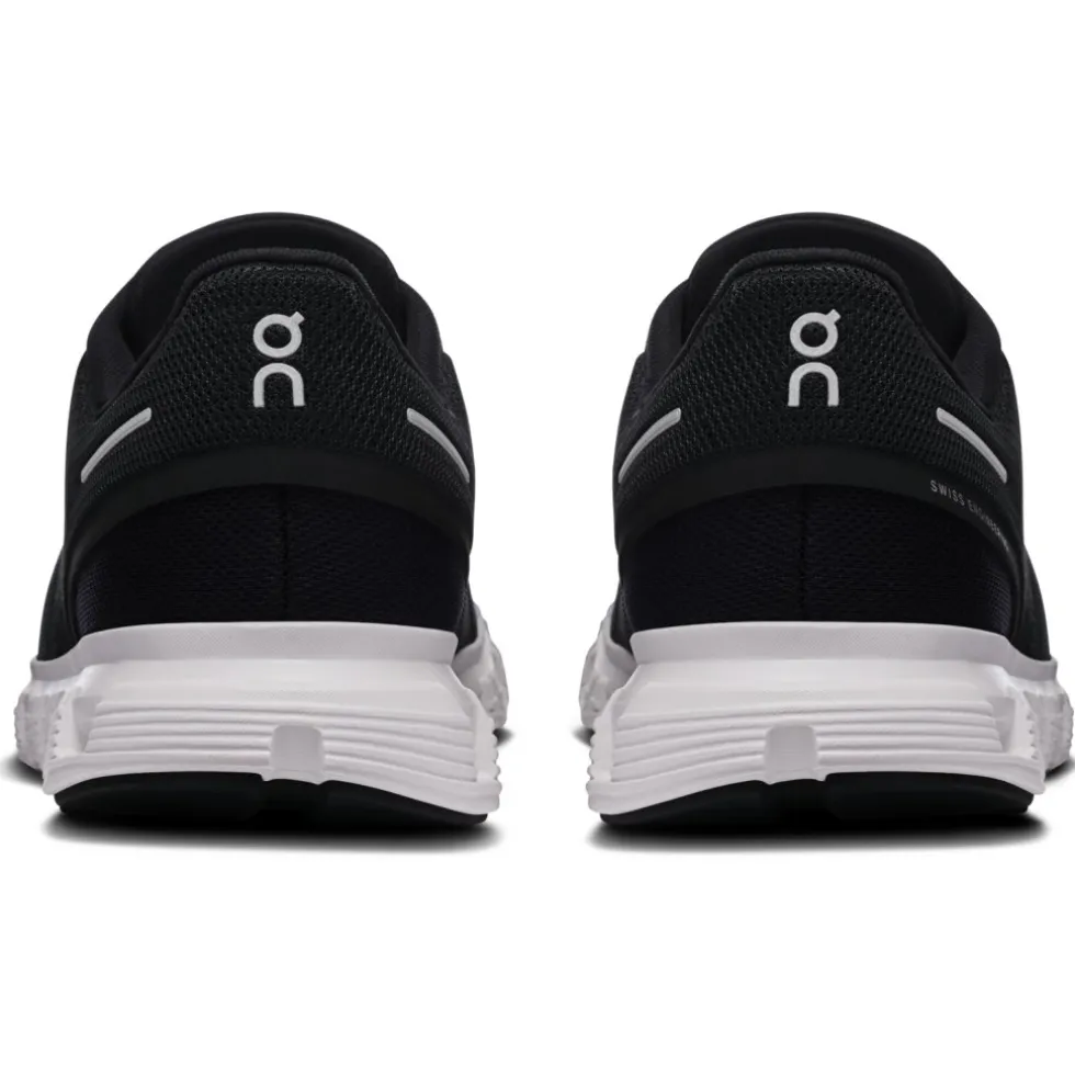 On Cloud 6 Schoenen Dames - Breed - Zwart | Wit