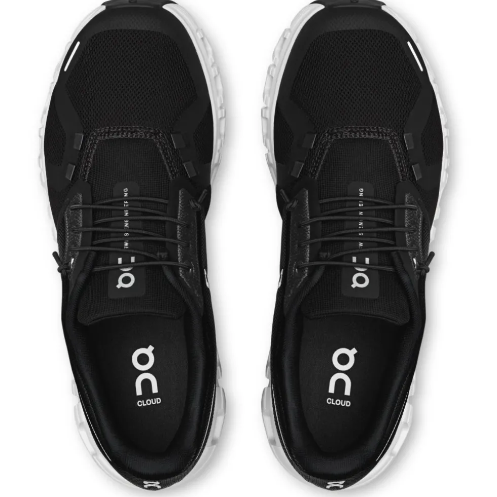 On Cloud 6 Schoenen Dames - Breed - Zwart | Wit