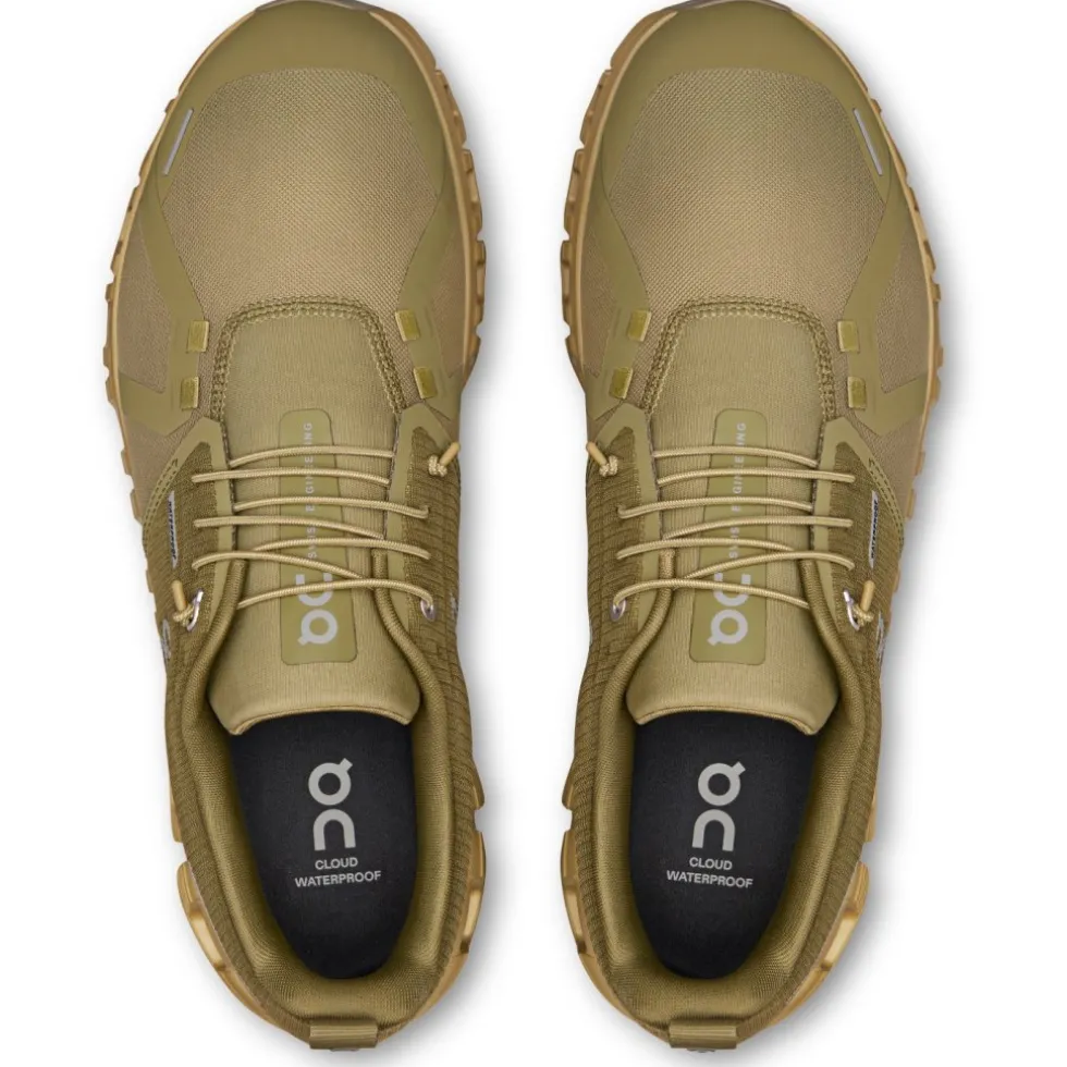 On Cloud 6 Waterproof Schoenen Heren - Olive | Safari