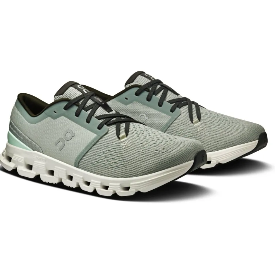 Fitness Schoenen|Schoenen < On Running On Cloud X 4 Fitness-Schoenen Heren - Tin | Iceberg
