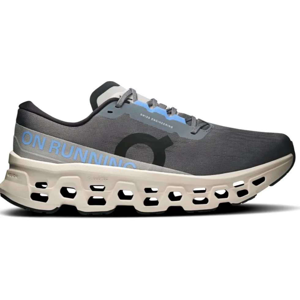 On Cloudmonster 3 Hardloopschoenen heren - Rock | Silver