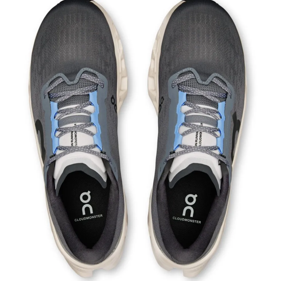 On Cloudmonster 3 Hardloopschoenen heren - Rock | Silver