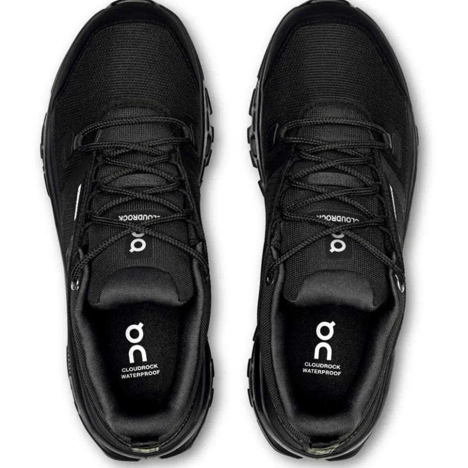 Wandelschoenen|Wandelschoenen < On Running On Cloudrock Low Waterproof Dames Wandelschoenen - Zwart | Zwart