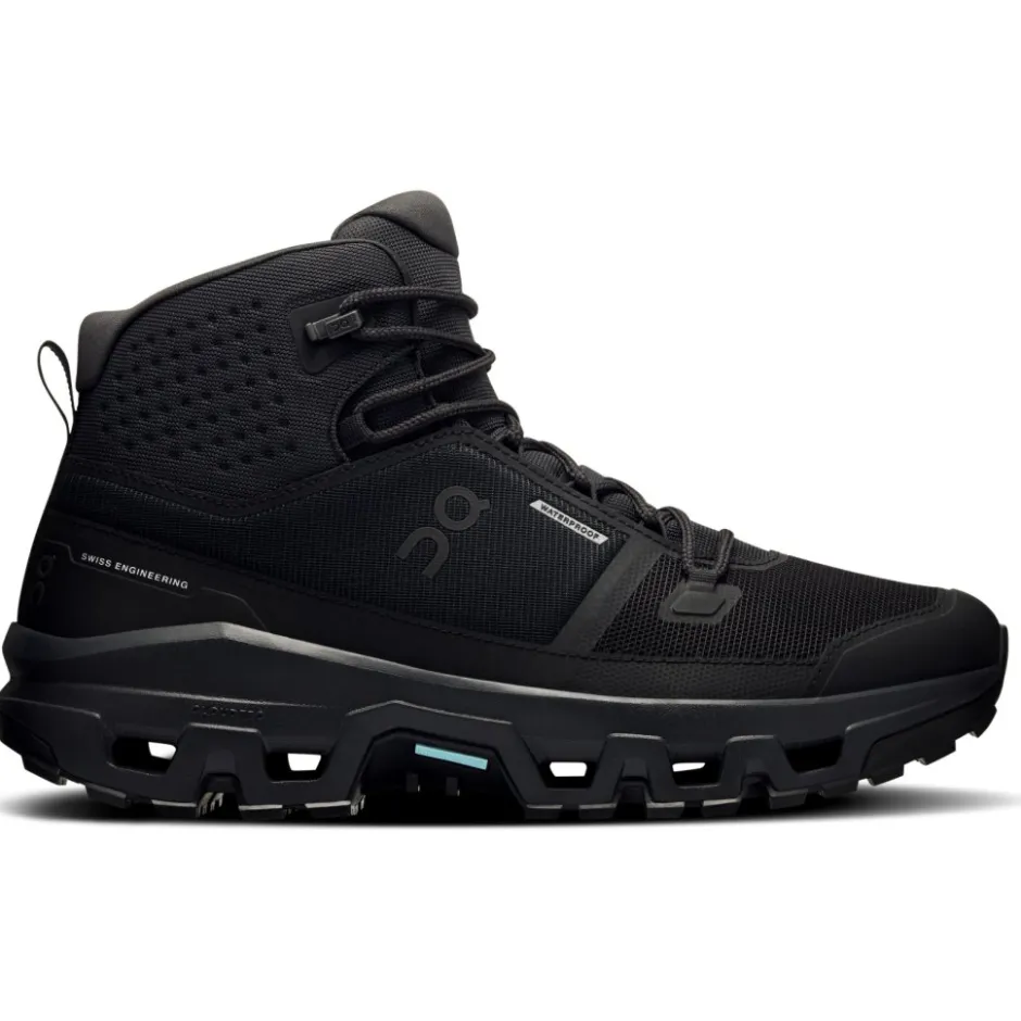 Wandelschoenen|Wandelschoenen < On Running On Cloudrock Mid Waterproof Heren Wandelboots - Zwart | Zwart