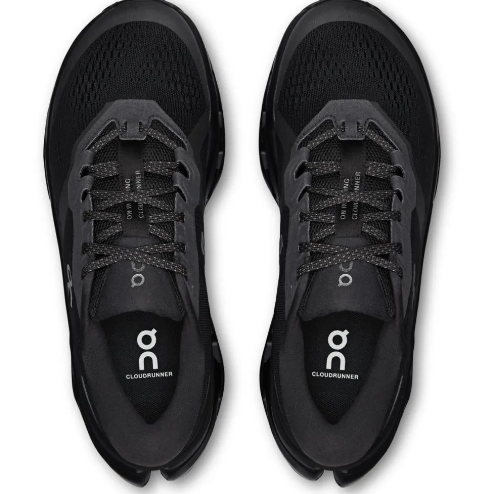 On Cloudrunner 3 Hardloopschoenen heren - Breed - Zwart | Zwart