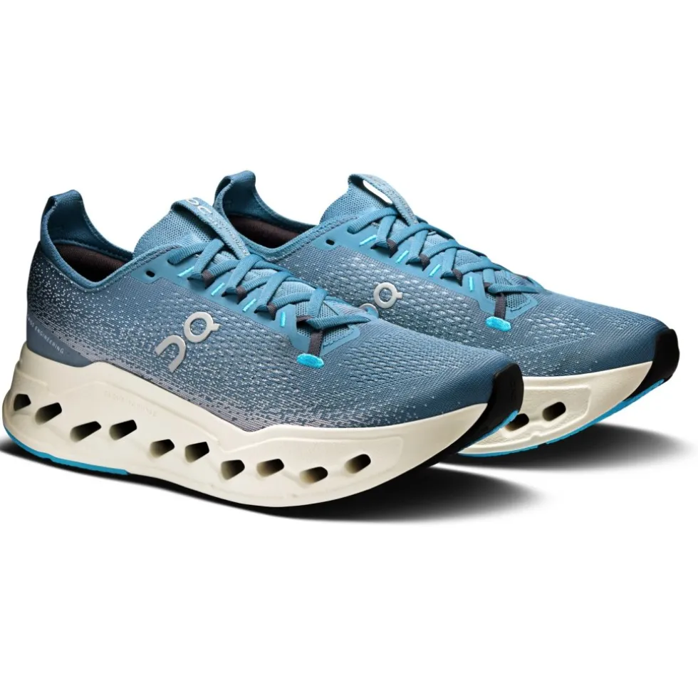 On Cloudsurfer Max Hardloopschoenen Heren - Dust | Ivory