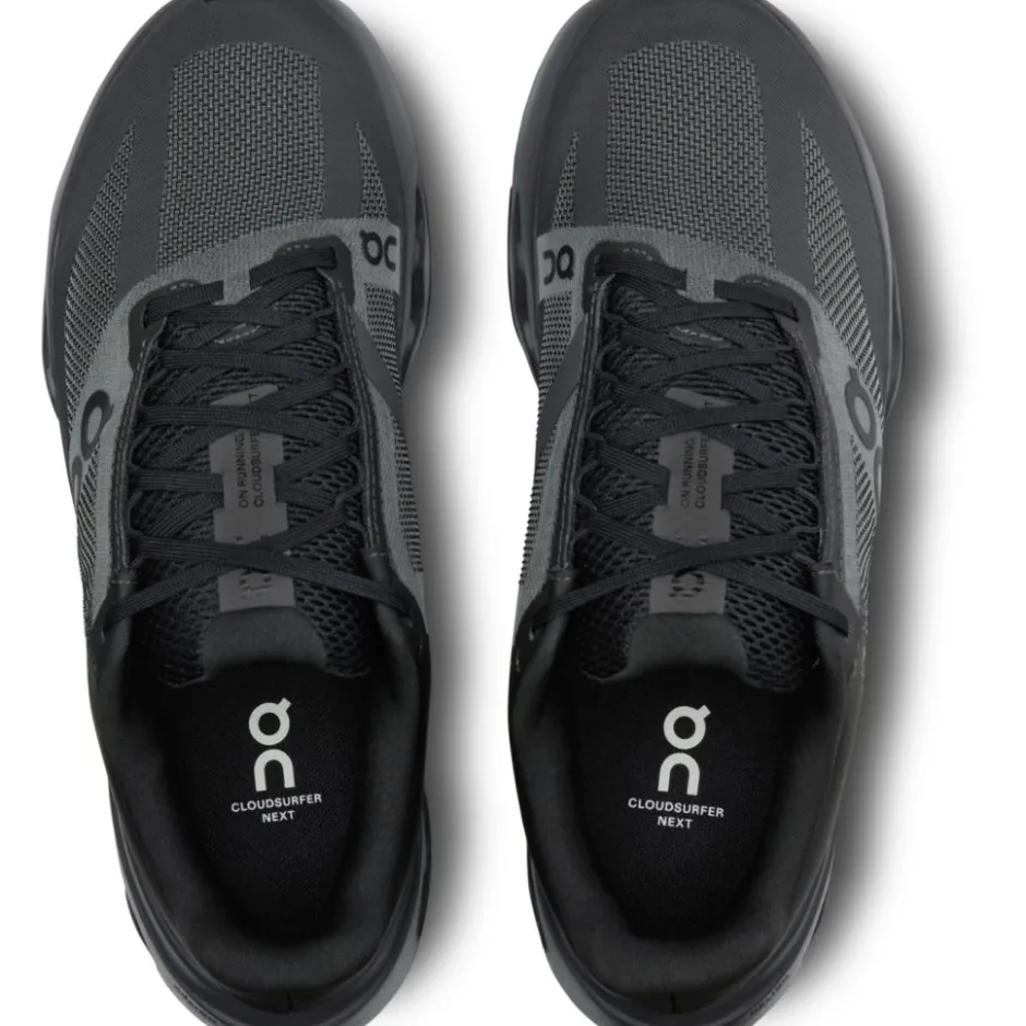 Hardloopschoenen Voor Op De Weg|Schoenen < On Running On Cloudsurfer Next Dames Hardloopschoenen - Wide - Eclipse | Black