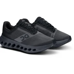 Hardloopschoenen Voor Op De Weg|Schoenen < On Running On Cloudsurfer Next Dames Hardloopschoenen - Wide - Eclipse | Black