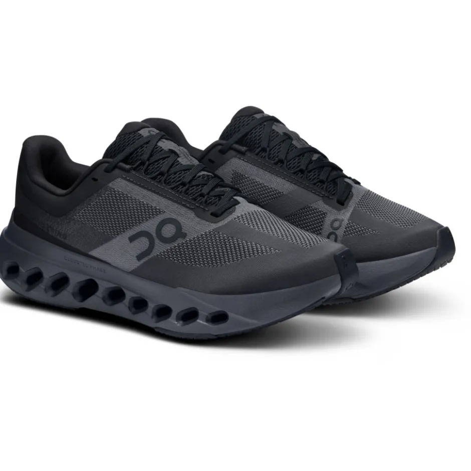 Hardloopschoenen Voor Op De Weg|Schoenen < On Running On Cloudsurfer Next Dames Hardloopschoenen - Wide - Eclipse | Black