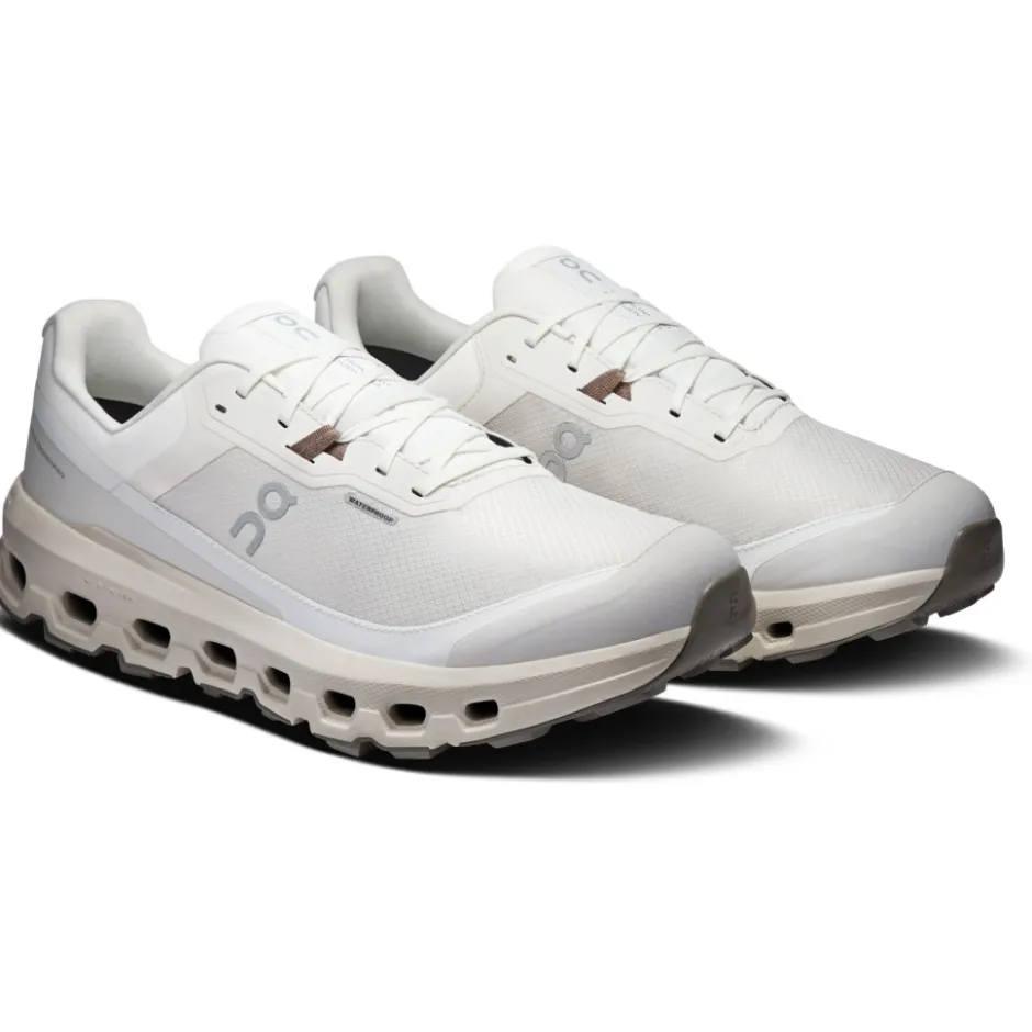 Hardloopschoenen Heren|Trailrunning Schoenen < On Cloudvista 2 Waterproof - Heren Trail Hardloopschoenen - Ice | Pearl