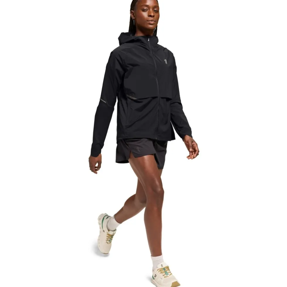 On Core Hardloopjack Dames - Zwart