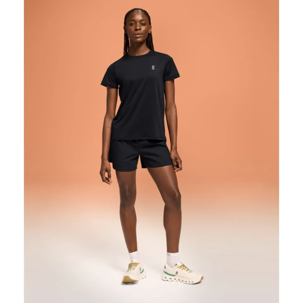 On Core-T Hardloopshirt Dames - Zwart