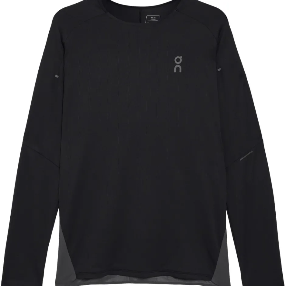 T-Shirts En Tops|T-Shirts & Tops < On Running On Performance Long-T Shirt met Lange Mouwen Heren - Black | Eclipse