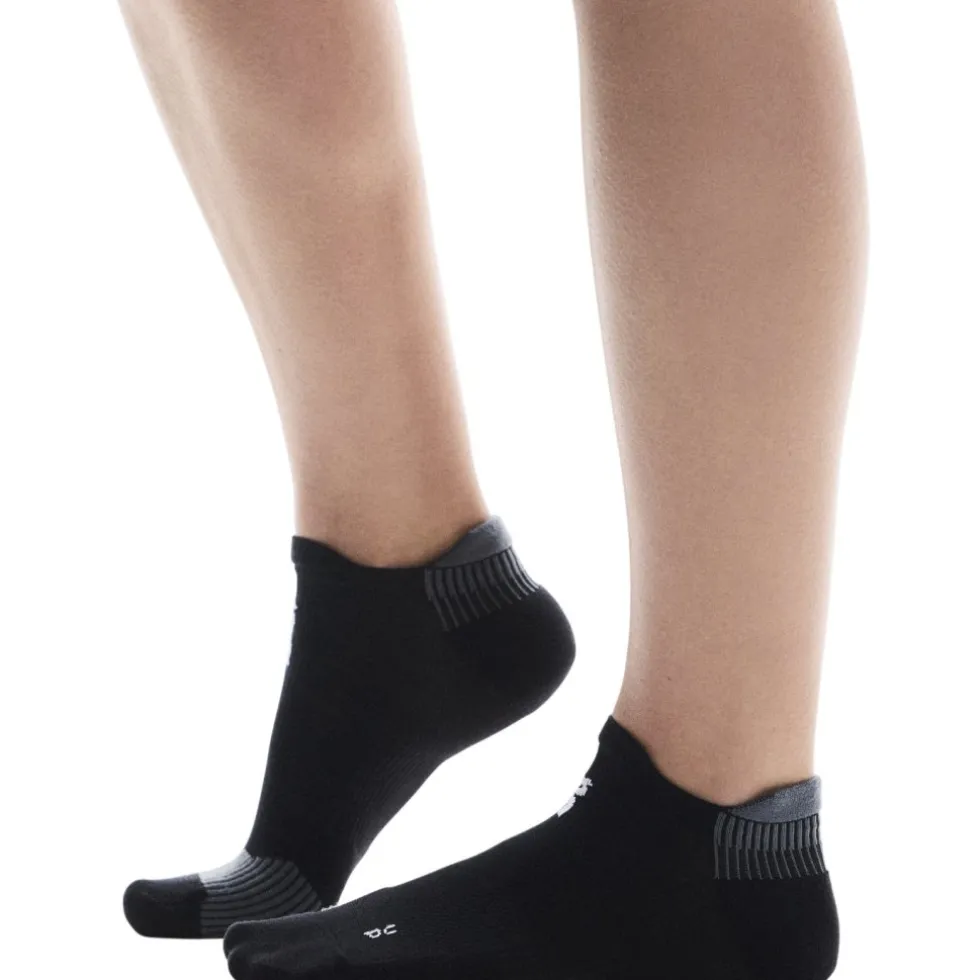 On Performance Run Low Hardloopsokken Unisex - Black | Eclipse