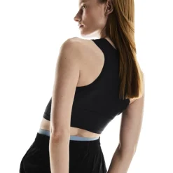 On Studio Crop Fitness top dames - Zwart