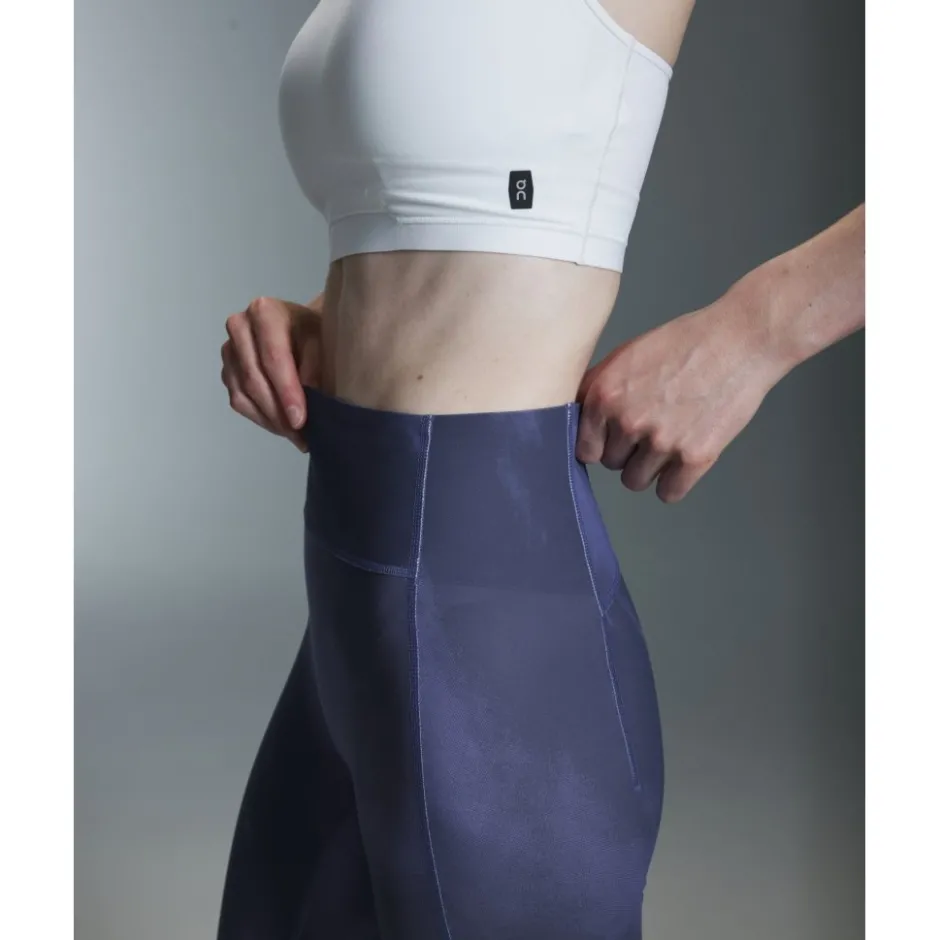 Broeken < On Running On tudio Tight hort Dae - Acai | Navy