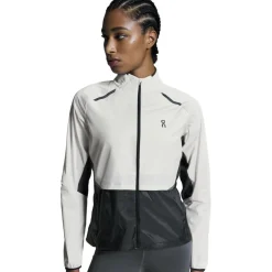 On Weather Hardloopjack Dames - Silver | Eclipse