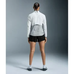 On Weather Hardloopjack Dames - White | Glacier