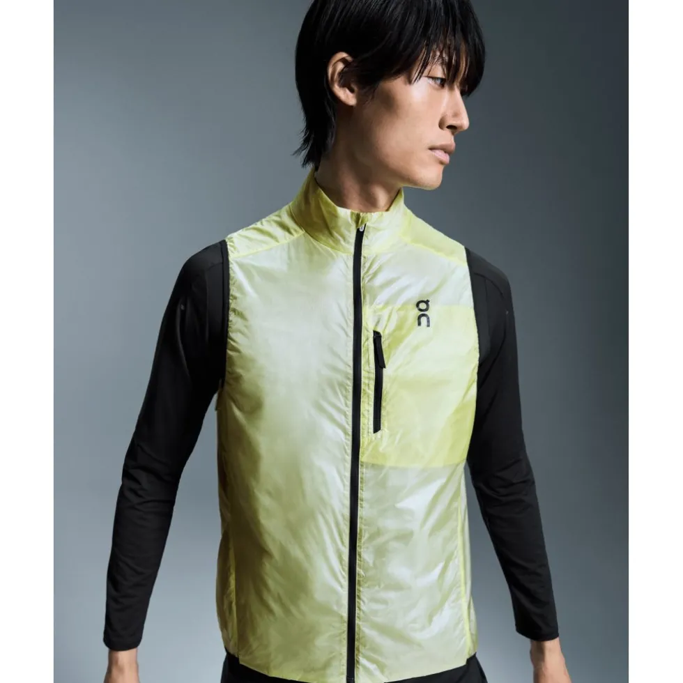 On Weather Hardloopvest Heren - Hay