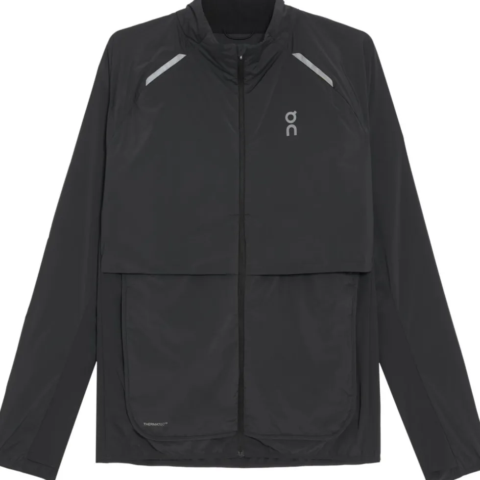 On Weather Insulated Hardloopjack Heren - Zwart