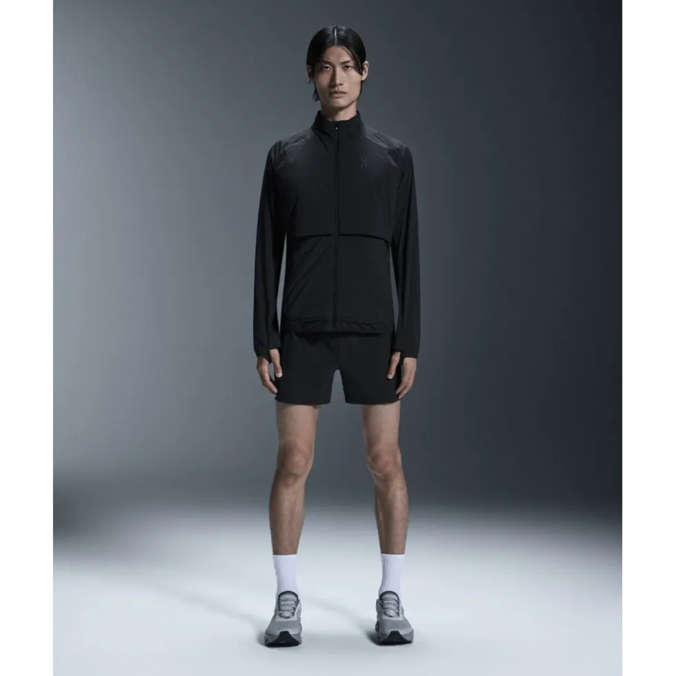 On Weather Insulated Hardloopjack Heren - Zwart