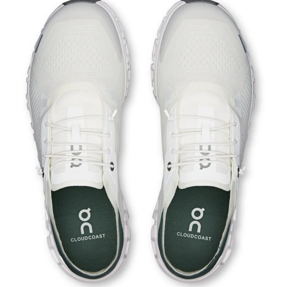 On Cloud 6 Coast Heren Sneakers - Ivory | Olive