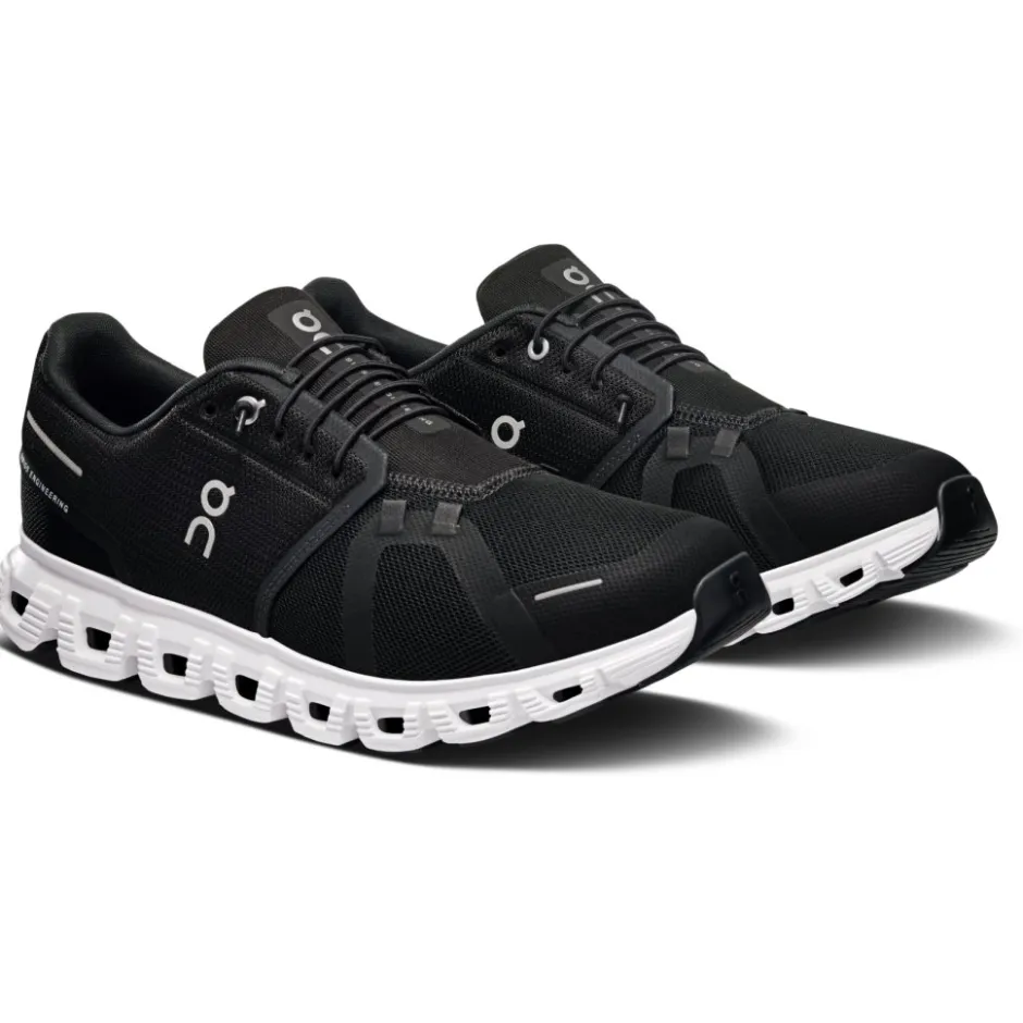 Schoenen < On Running On Cloud 6 Heren Schoenen - Breed - Zwart | Wit